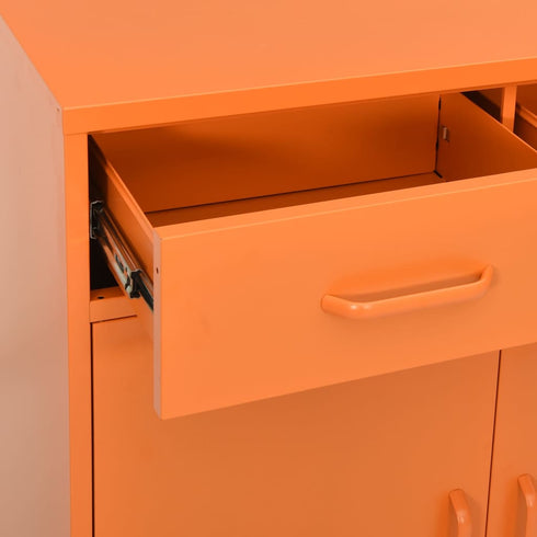 Lady Jillian -  Storage Cabinet Orange 80x35x101,5 cm Steel - Model 2